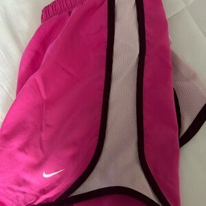 Girls Nike dri fit athletic shorts